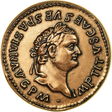 France, Medal, Reproduction Monnaie Antique,  Titus, MS(64), Copper
