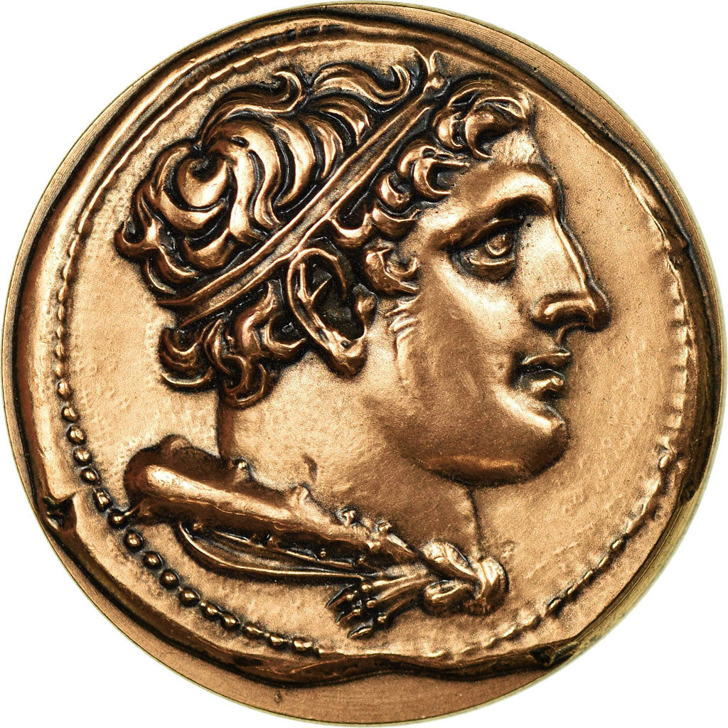 Francja, Medal, Reproduction Monnaie Antique, La Louve, Rome, MS(64), Miedź