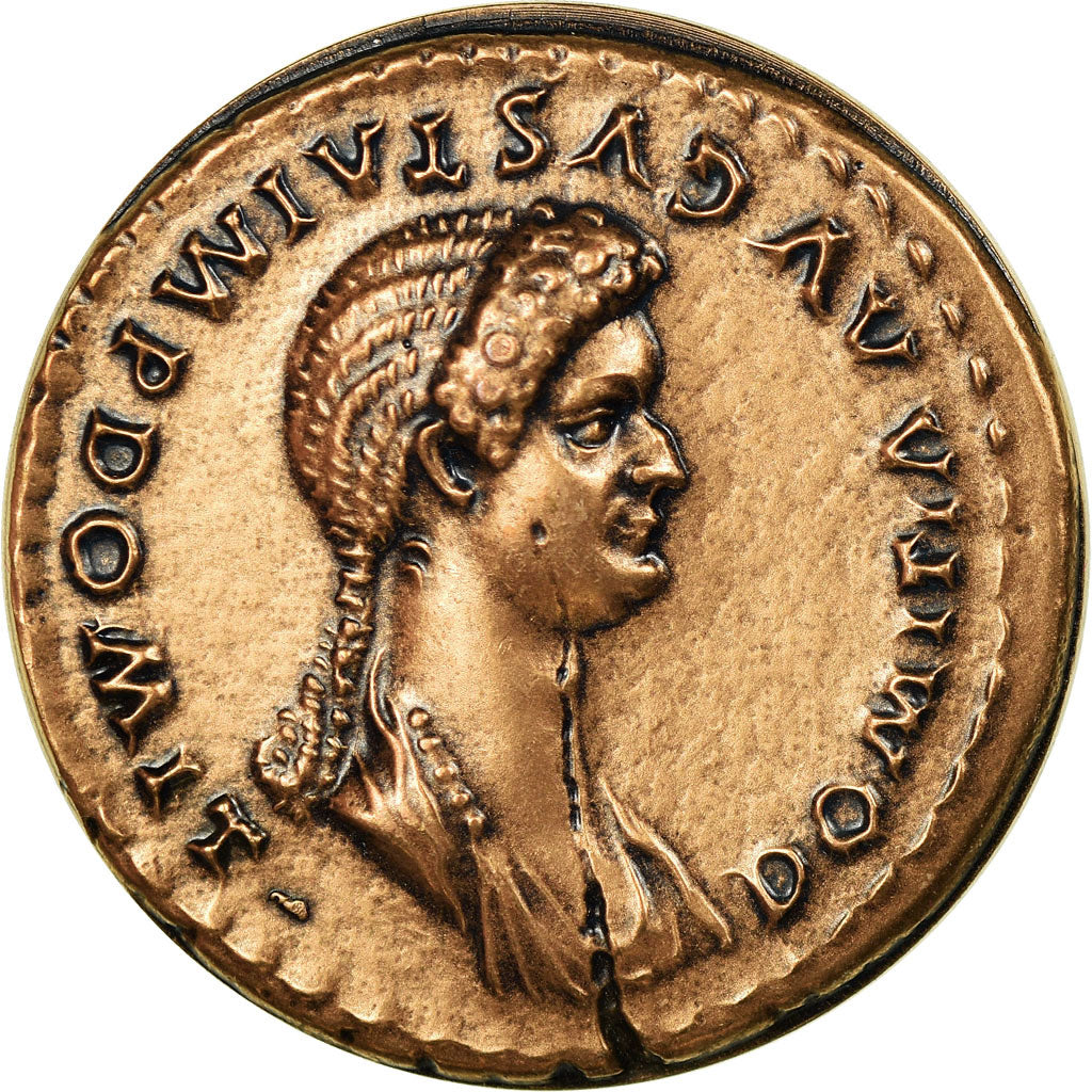 Francia, medaglia, Reproduction Monnaie Antique, Domitia, SPL+, Rame
