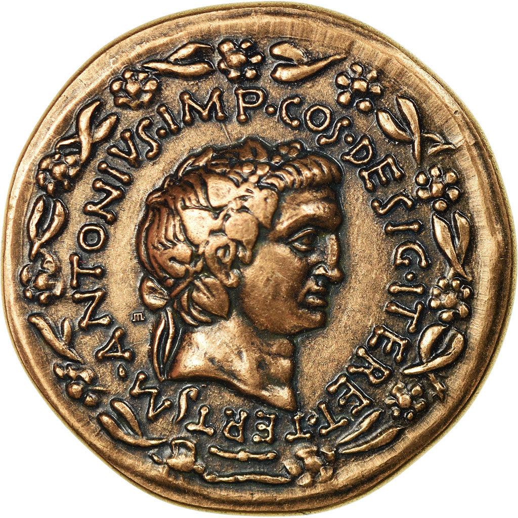 France, Medal, Reproduction Monnaie Antique, Marc Antoine, MS(64), Copper