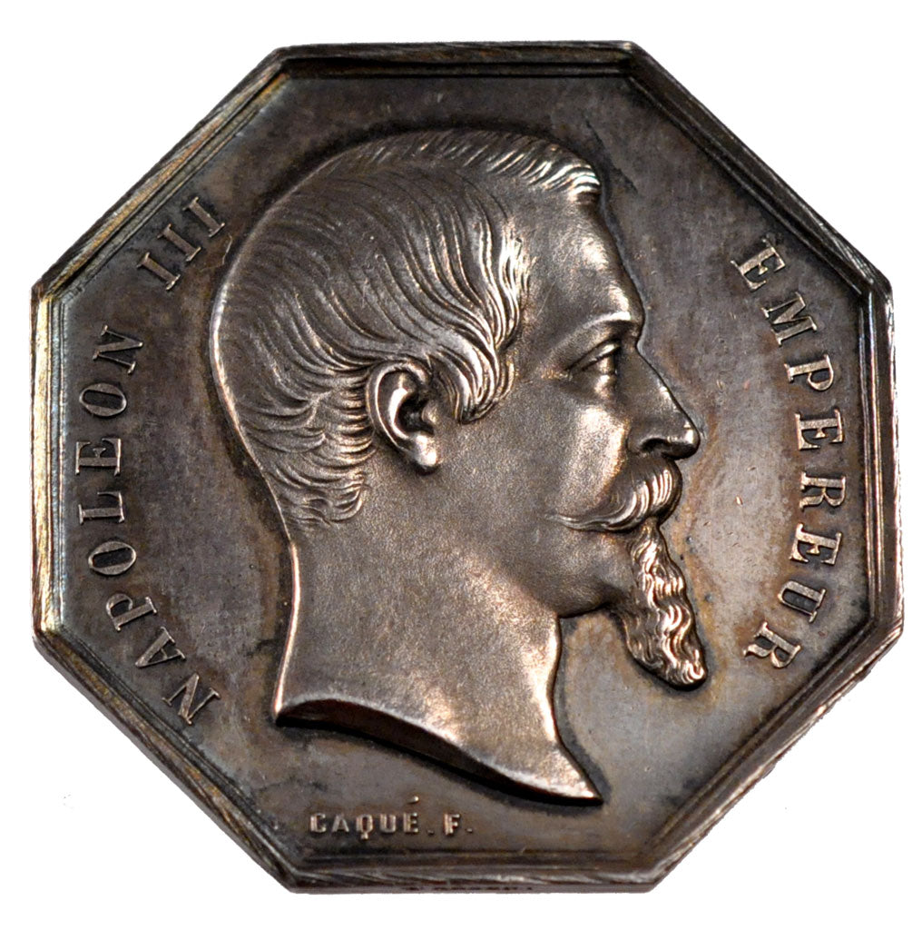 France, Insurance, Token, AU(55-58), Silver, Gailhouste #249, 17.01