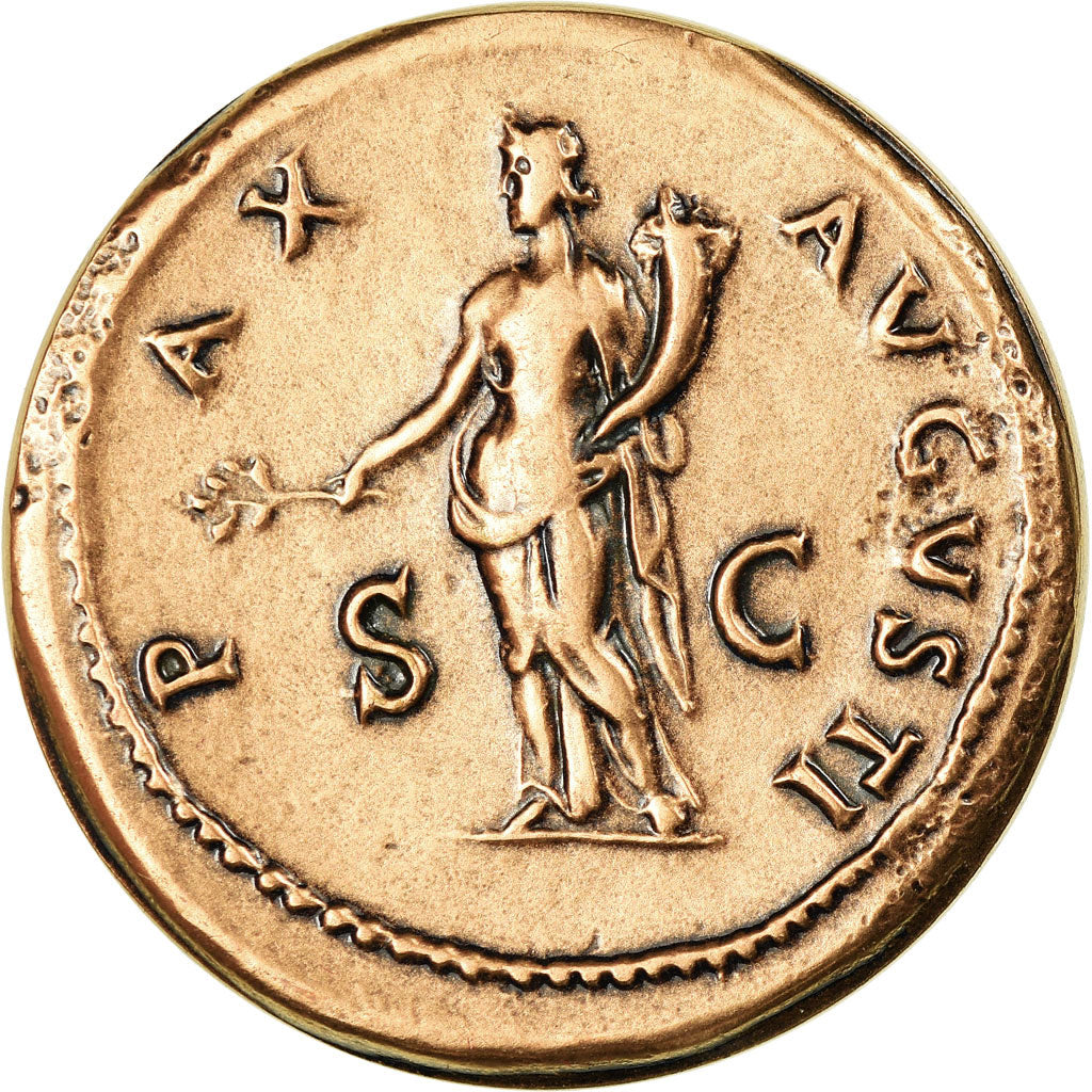 Frankreich, Medaille, Reproduction Monnaie Antique,  Vespasien, UNZ+, Kupfer