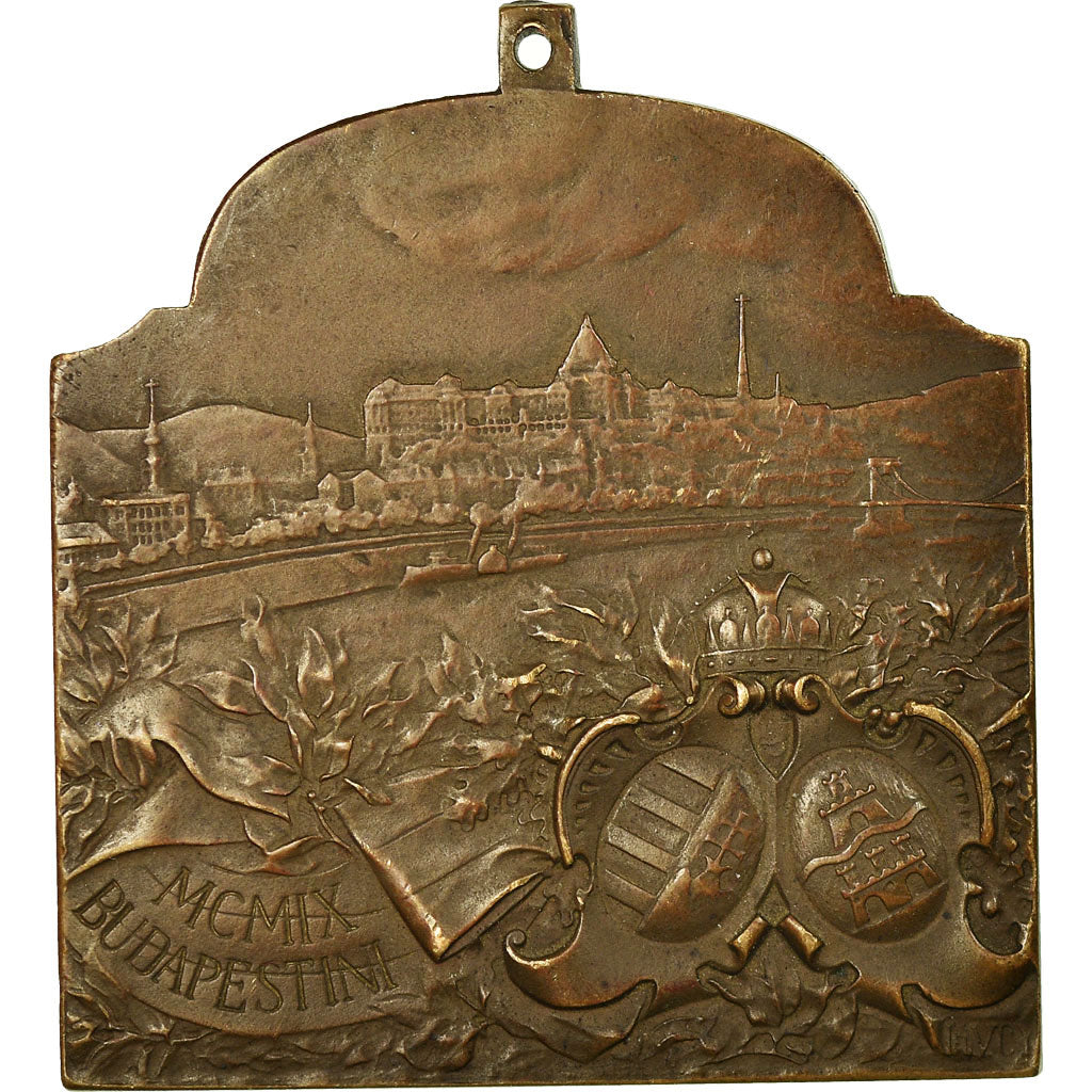 Hungary, Medal, XVIème Congrès International de Médecine, Budapest, 1909
