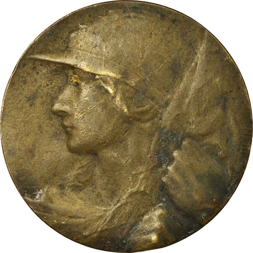 France, Médaille, Les Foyers du Soldat, Union Franco-Américaine, 1914-1918