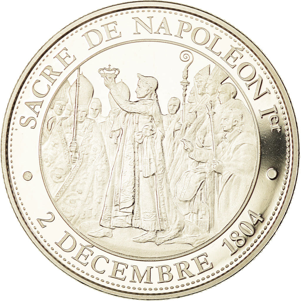 Frankreich, Medaille, Le sacre de Napoléon Ier par Pie VII, STGL, Copper-nickel
