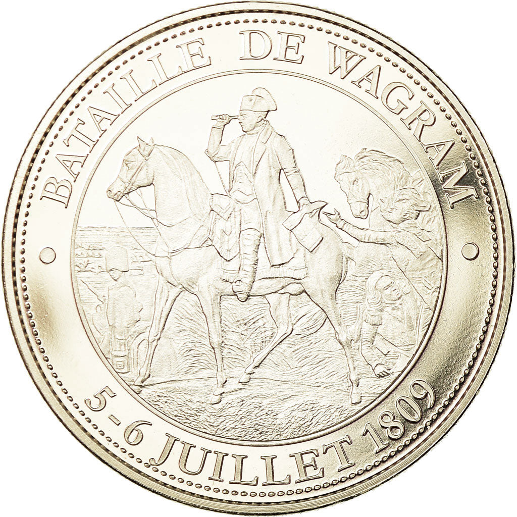 Francia, medaglia, Napoléon Ier, Bataille de Wagram (1809), FDC, Rame-nichel