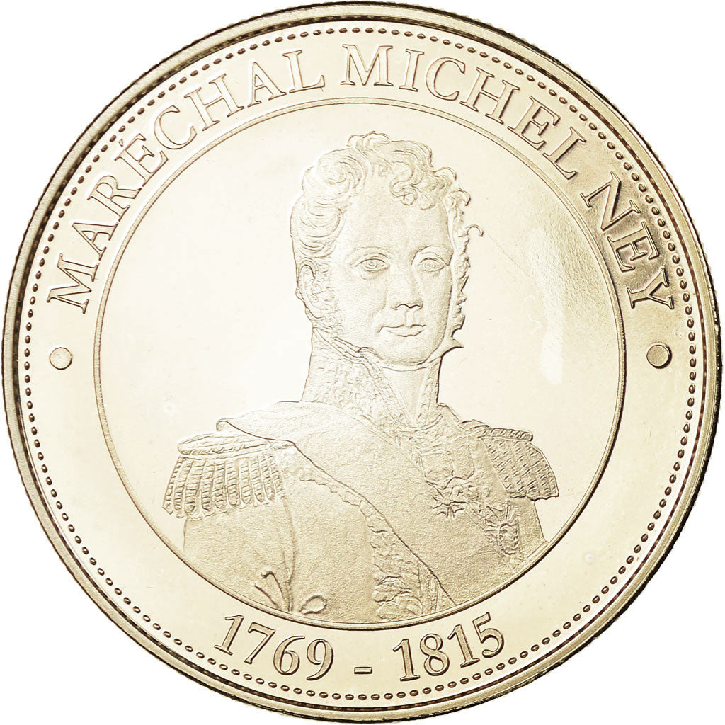 France, Medal, Napoléon Ier, Le Maréchal Ney, MS(65-70), Copper-nickel