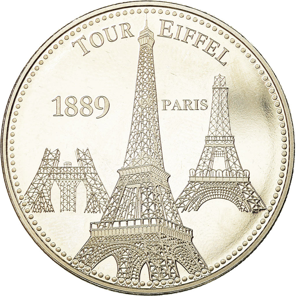 Frankreich, Medaille, Paris - La Tour Eiffel, STGL, Copper-nickel