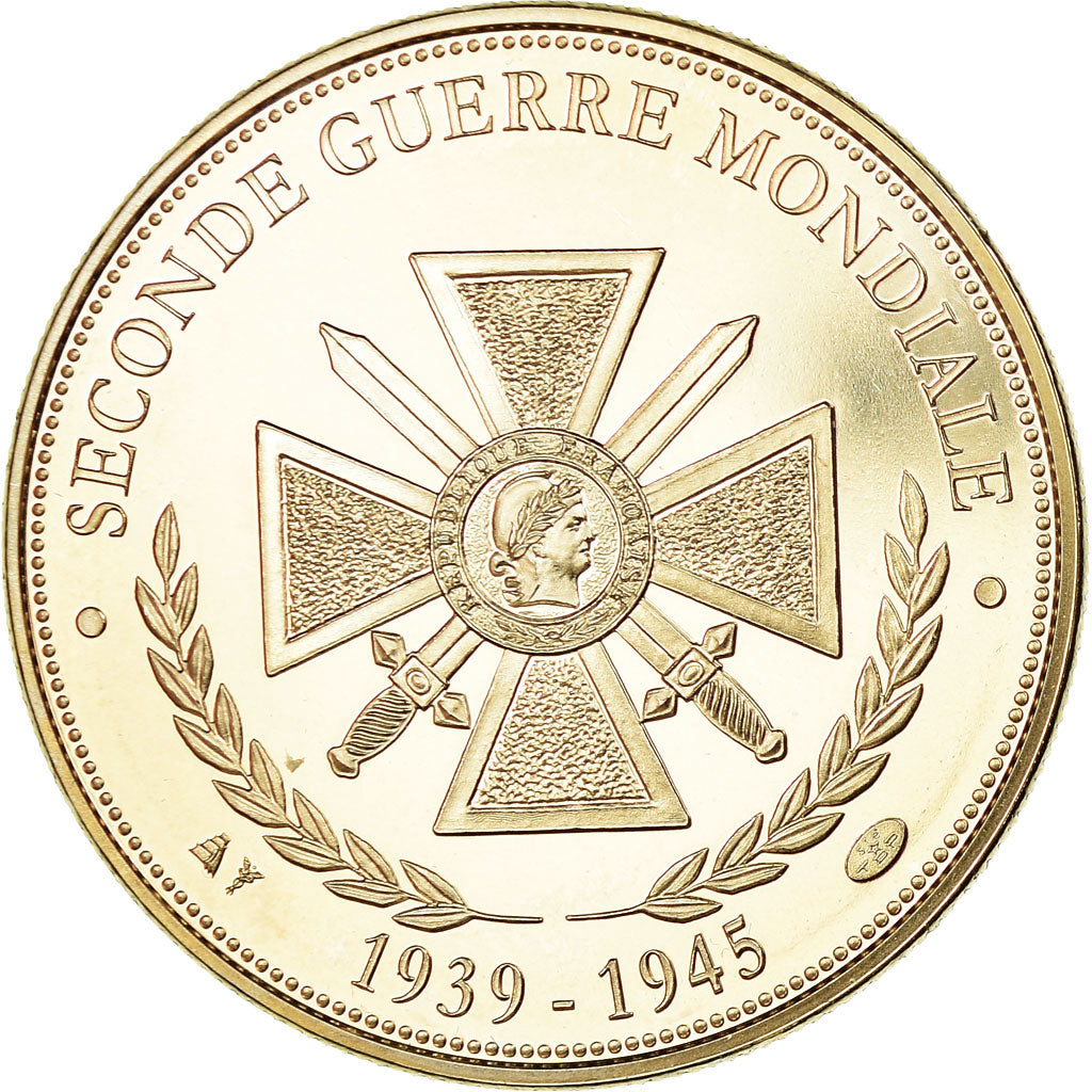France, Medal, De Gaulle, l'Appel du 18 juin, MS(65-70), Copper-nickel