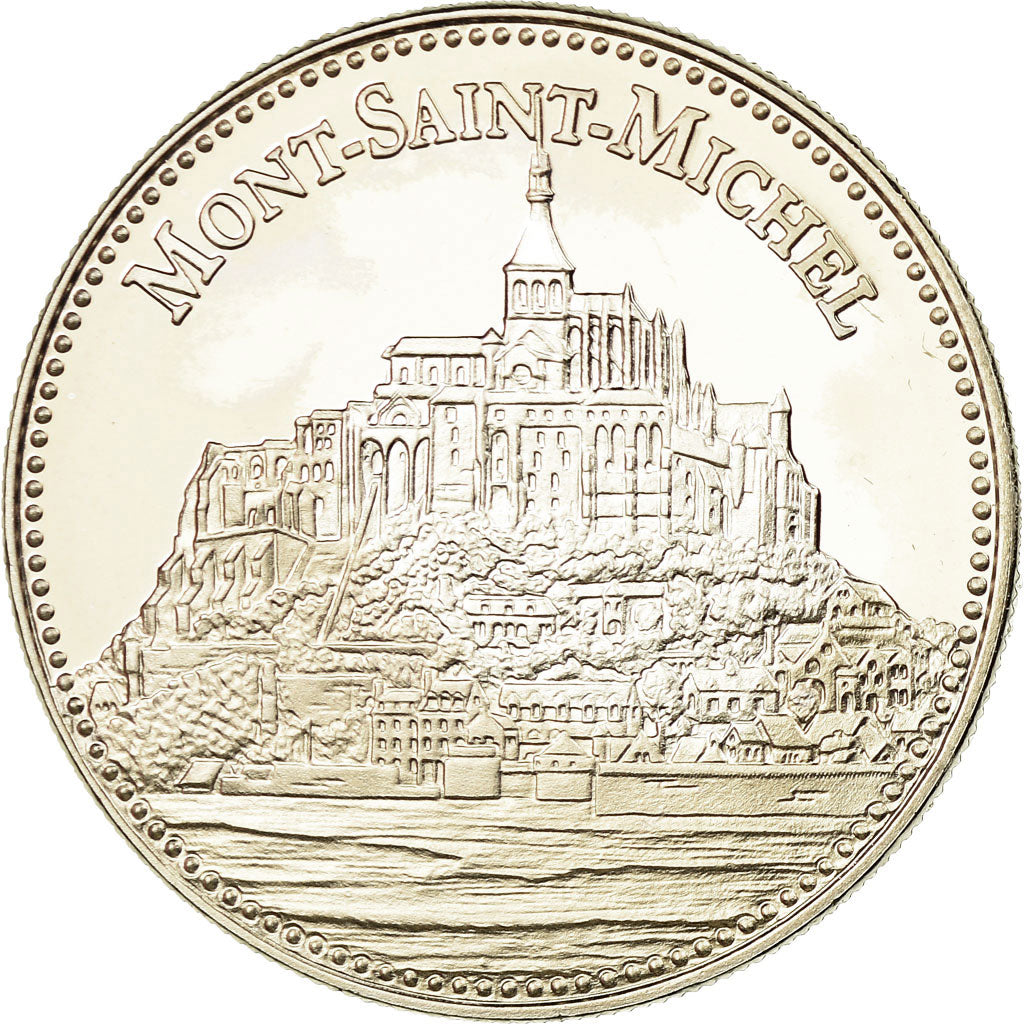 France, Medal, le Mont-Saint-Michel, MS(65-70), Copper-nickel