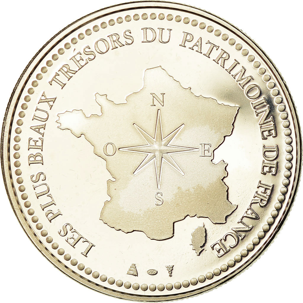 France, Medal, le Mont-Saint-Michel, MS(65-70), Copper-nickel