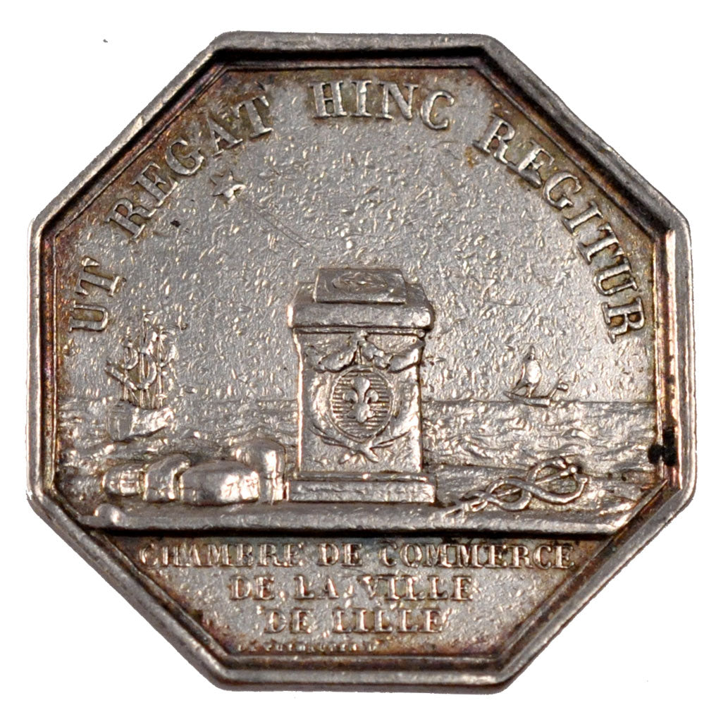 France, Chamber of Commerce, Token, EF(40-45), Silver, 11.06