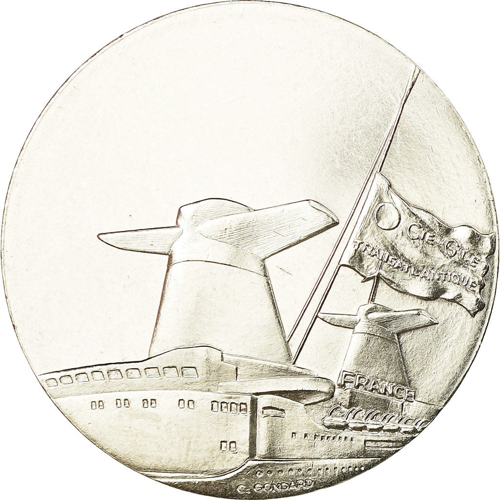 Francja, Medal, Compagnie Générale Transatlantique, France, Wysyłka, C.