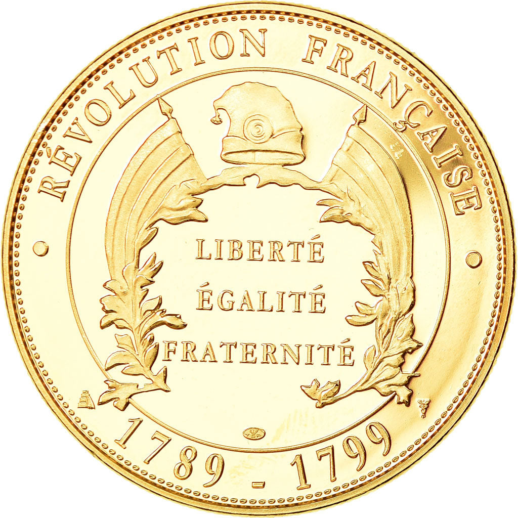 France, Médaille, Révolution Française, La Marseillaise, FDC, Copper-Nickel