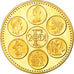 Francja, Medal, Coq, Fin du Cours Légal du Franc, 2001, MS(65-70), Pokryte