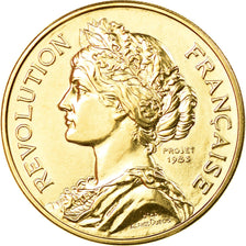 France, Medal, Bicentenaire de la Révolution Française, MS(65-70)