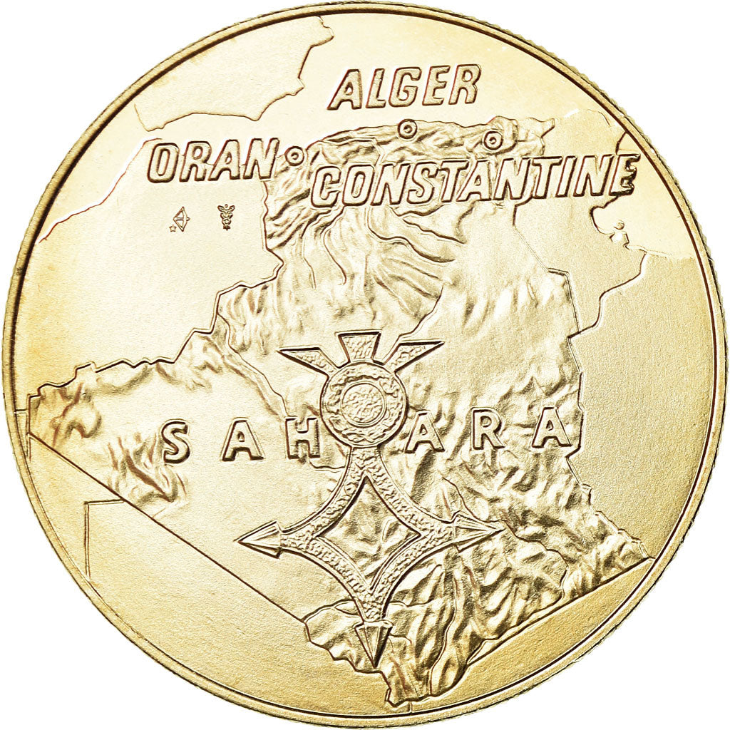 France, Médaille, Guerre d'Algérie, Bataille du Barrage, FDC, Copper-nickel