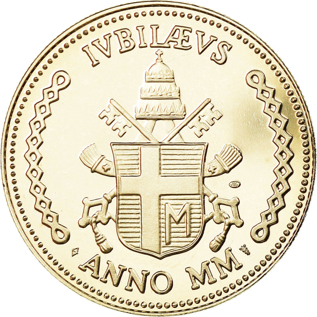 Vatican, Medal, Jubilé, Religions & beliefs, 2000, MS(65-70), Copper-nickel