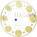 Portugal, Medal, 10 ans de l'Euro, MS(65-70), Copper Plated Silver