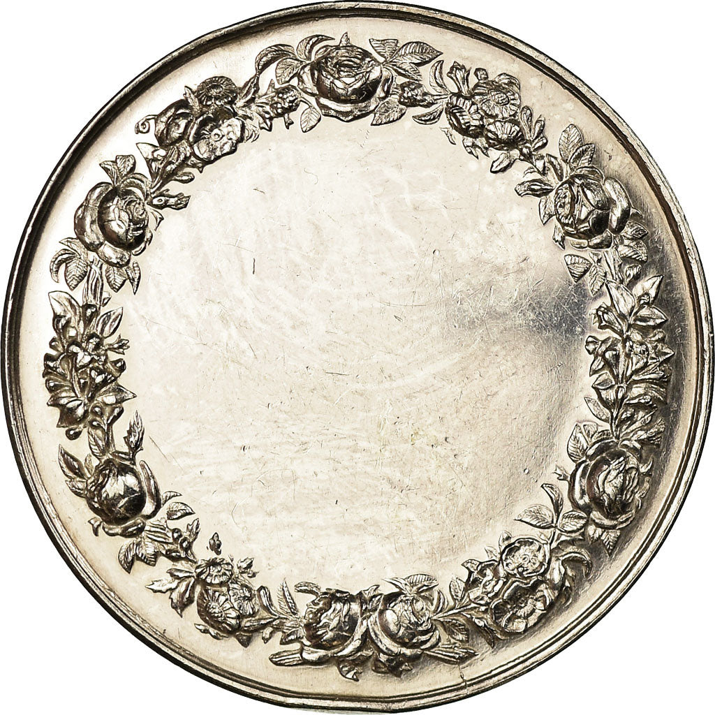 França, Medal, Mariage, Fidélité Bonheur, Petit, MS(60-62), Prata