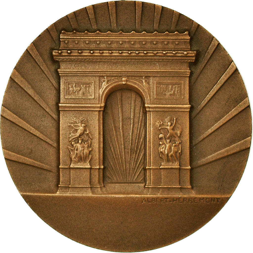 France, Medal, XXXIème Congrès A.S.T.A, Côte d'Azur, Arc de Triomphe, 1961