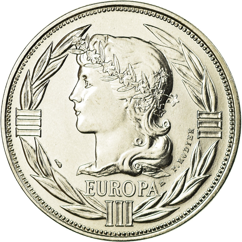 France, Médaille, Ecu Europa, Marianne, 1988, Rodier, FDC, Copper-nickel