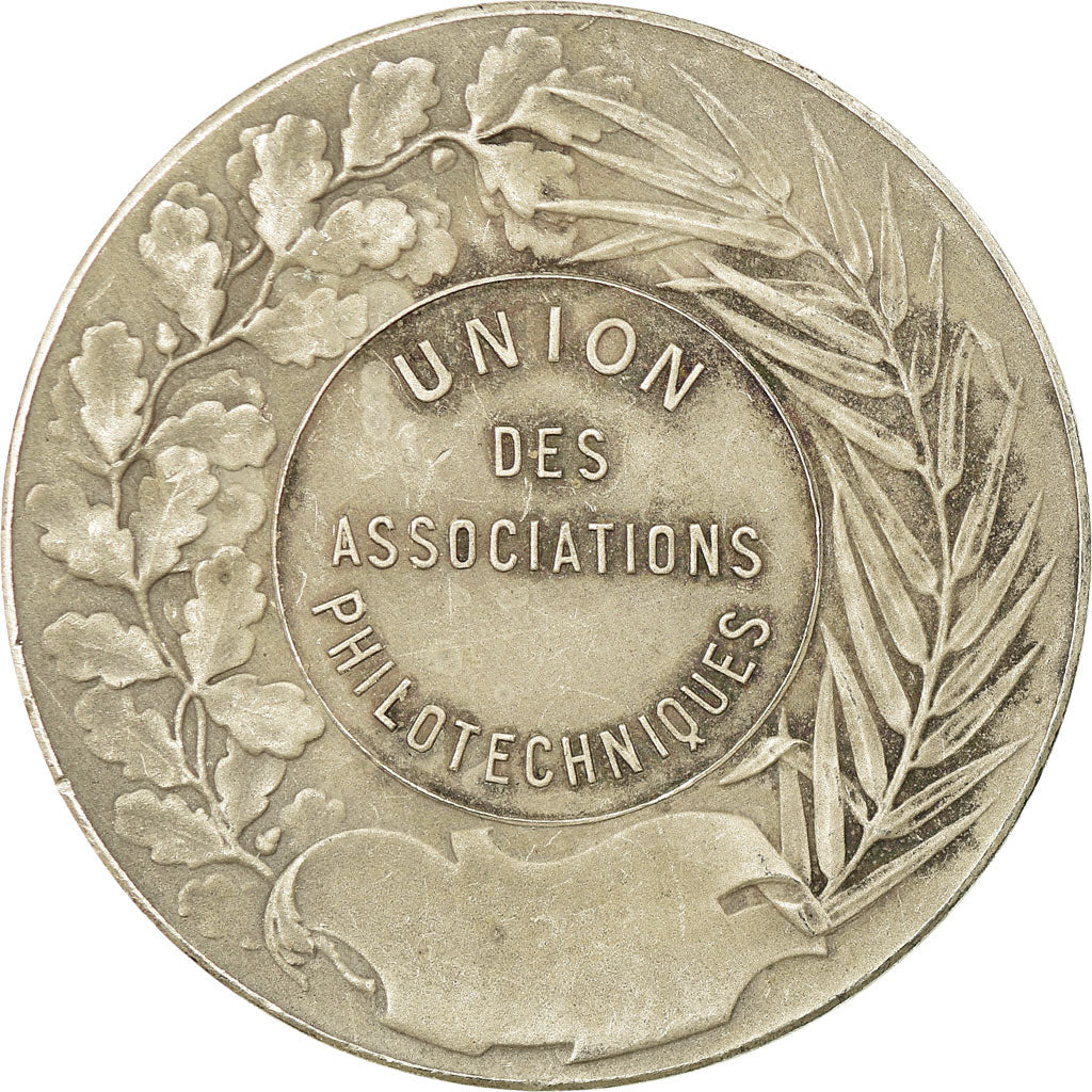Francia, medaglia, Union des Associations Philotechniques, Massonnet, BB+