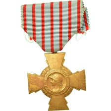 France, Croix du Combattant, Medal, 1914-1918, Very Good Quality, Bronze, 36
