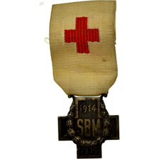 France, Secours aux Blessés Militaires, Armée de Terre et de Mer, Medal