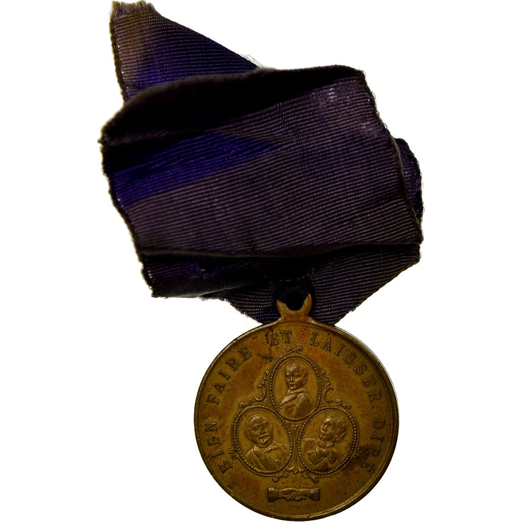 Francia, Banquet de Combault, Saint-Jacques, Sainte Victorine, medaglia, 1881