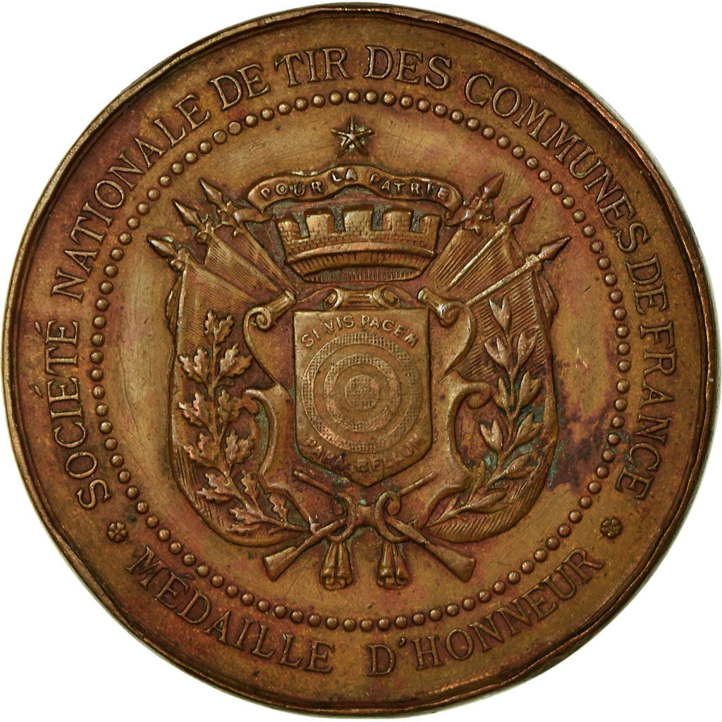 Frankreich, Medaille, Société Nationale de Tir des Communes de France, SS