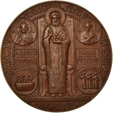 Vatican, Médaille, Saint-Nicolas, Religions & beliefs, SUP+, Bronze