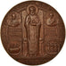 Vatican, Médaille, Saint-Nicolas, Religions & beliefs, SUP+, Bronze