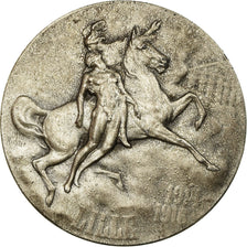 Germany, Medal, Deutschen Kriegern, Lille, 1914-1916, Otto Richter, AU(50-53)