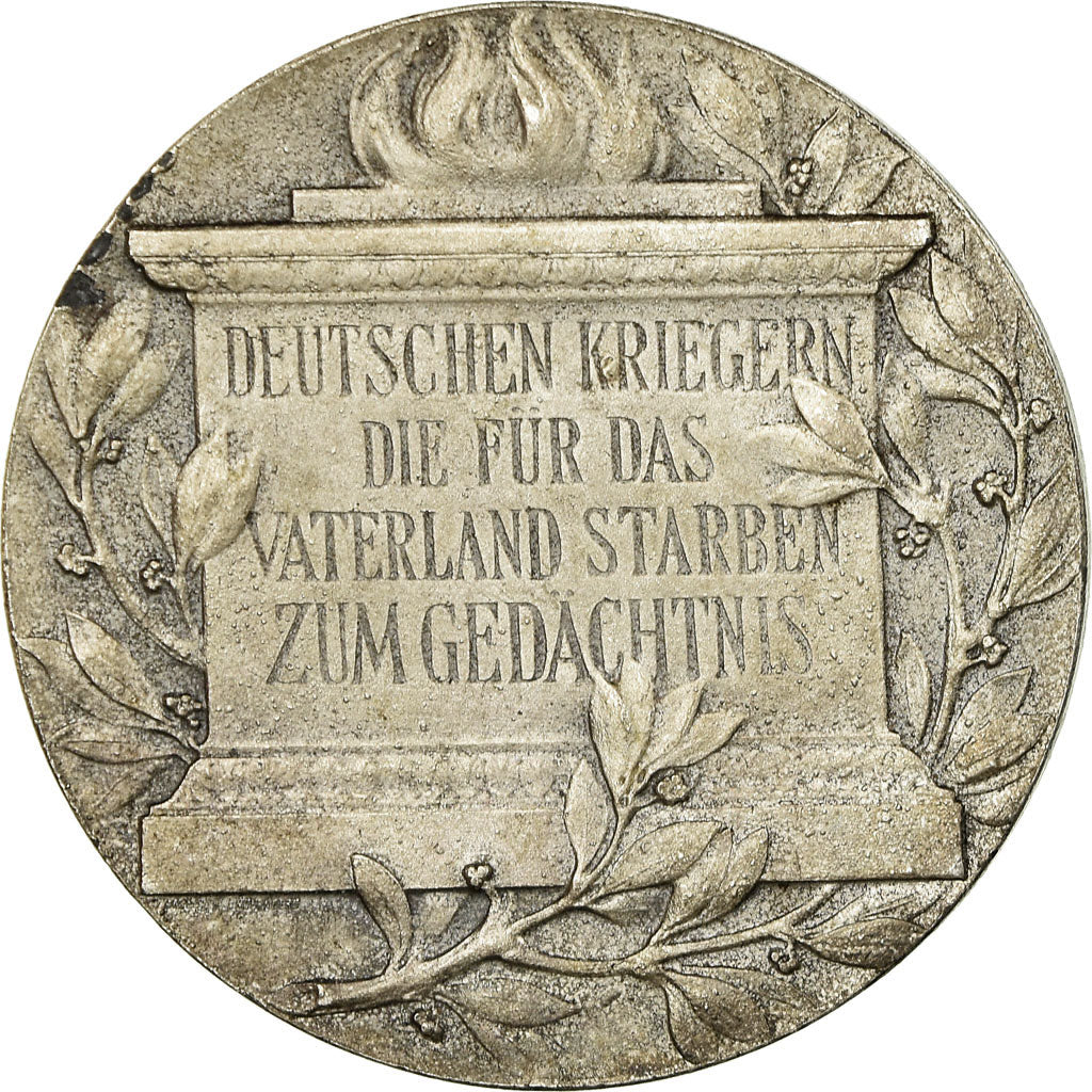Germany, Medal, Deutschen Kriegern, Lille, 1914-1916, Otto Richter, AU(50-53)