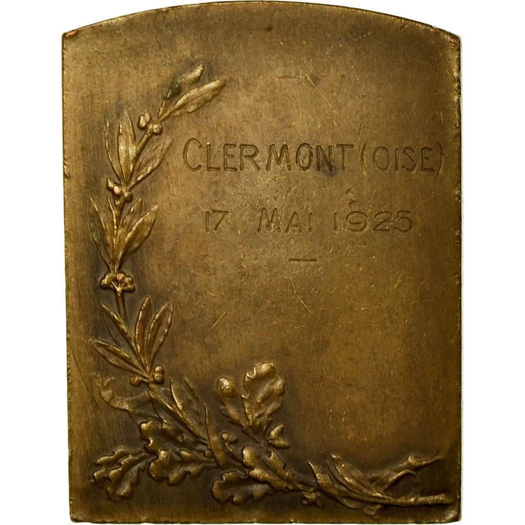 France, Médaille, Automobile Club de l'Ile-de-France, Clermont (Oise), 1925