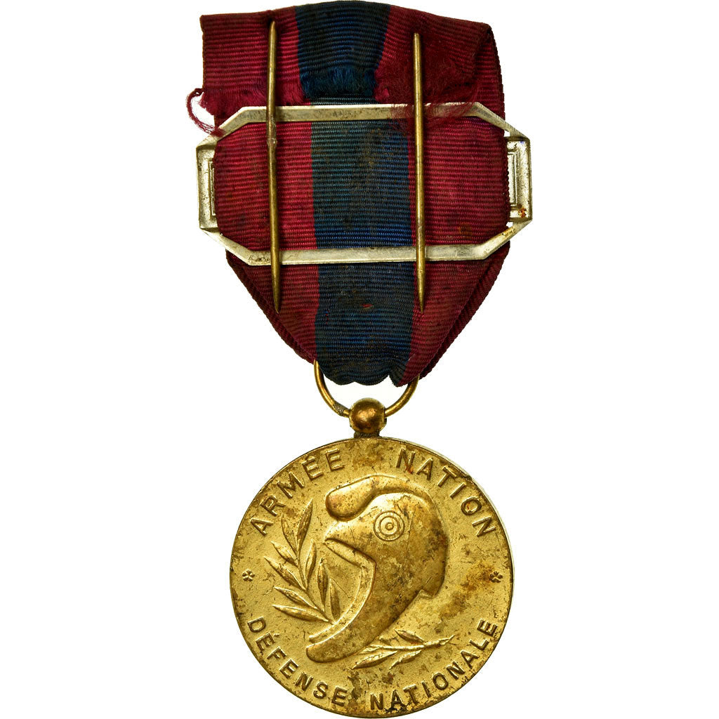 France, Défense Nationale, Armée, Nation, Train, Medal, Good Quality, Gilt