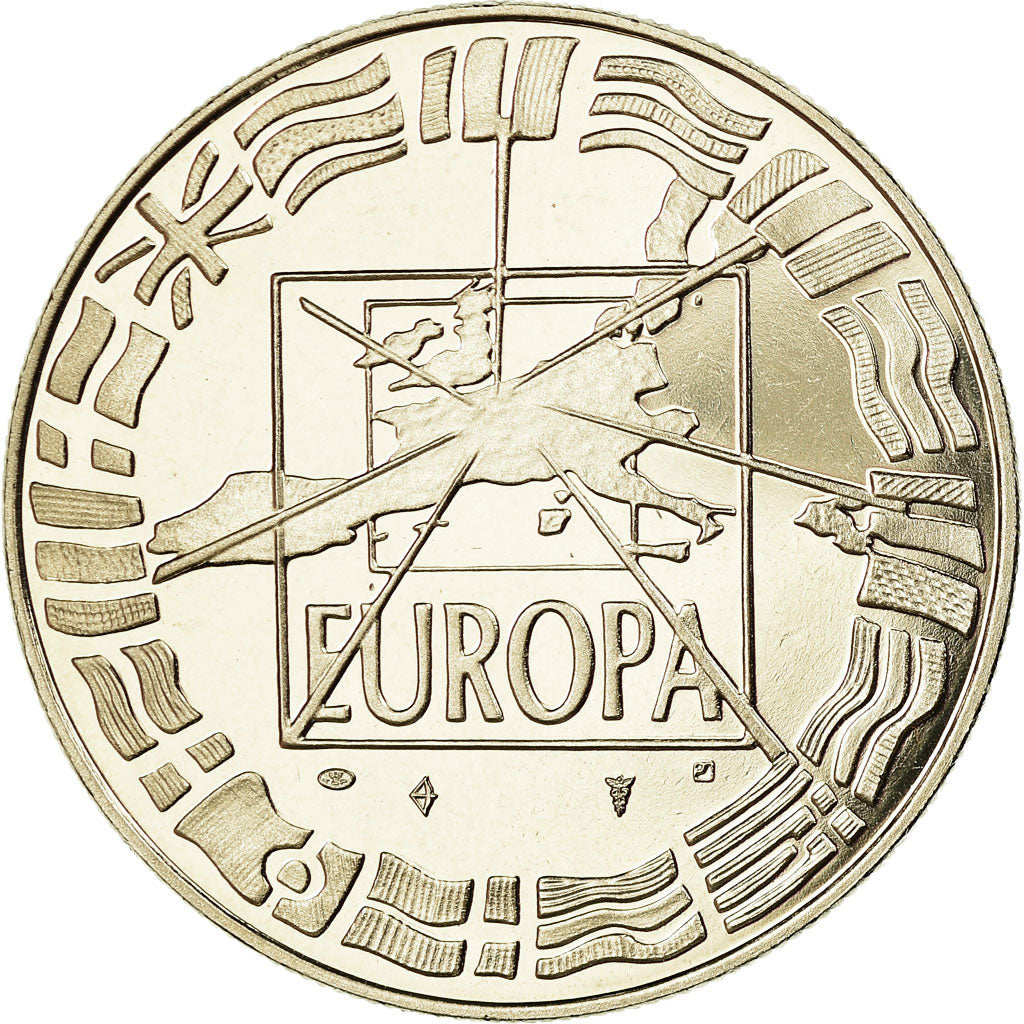 France, Medal, 1er Janvier 1999, Euro Parité, EUROPA, 1999, MS(65-70)