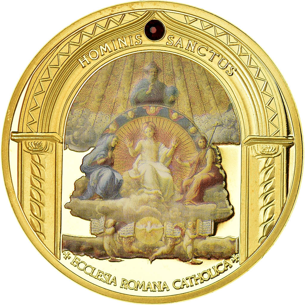 Vatican, Medal, Saint Jean-Paul II, MS(65-70), Copper Gilt