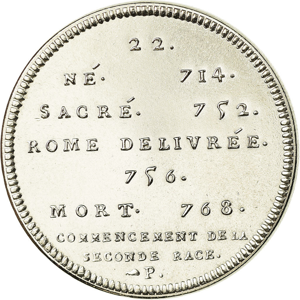 Frankreich, Medaille, Les Rois de France, Pépin, STGL, Copper-nickel