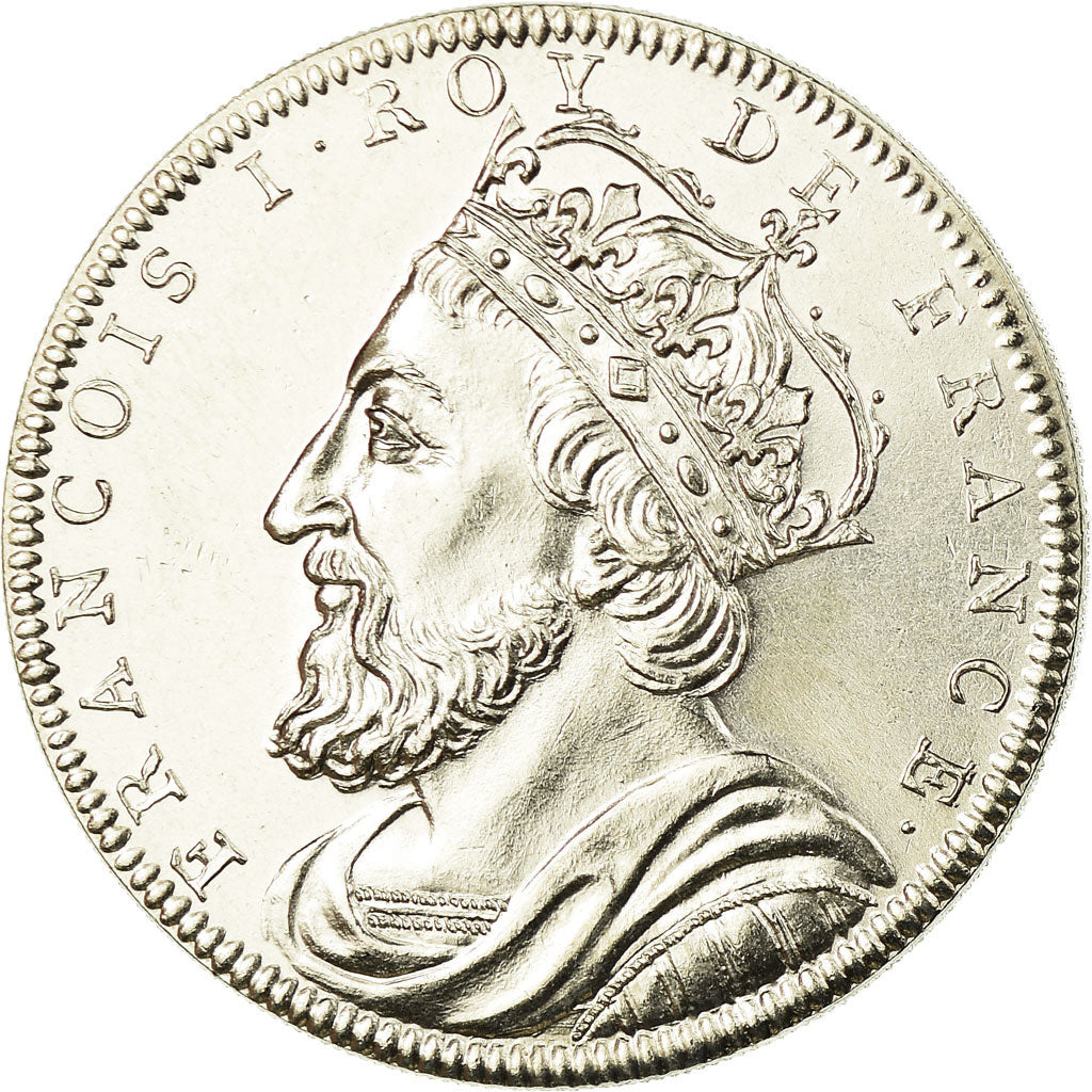 Francja, Medal, Les Rois de France, François Ier, MS(65-70), Miedź-Nikiel