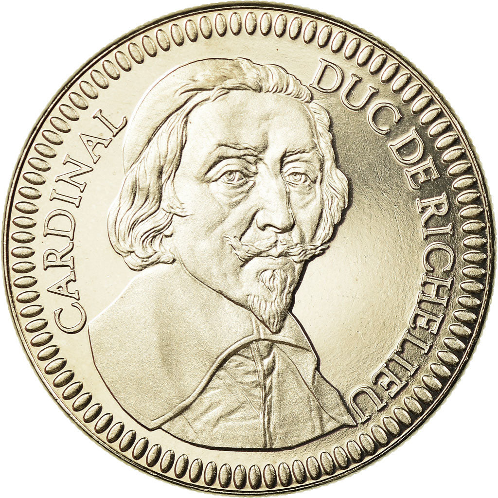 France, Medal, Cardinal de Richelieu, History, MS(65-70), Copper-nickel
