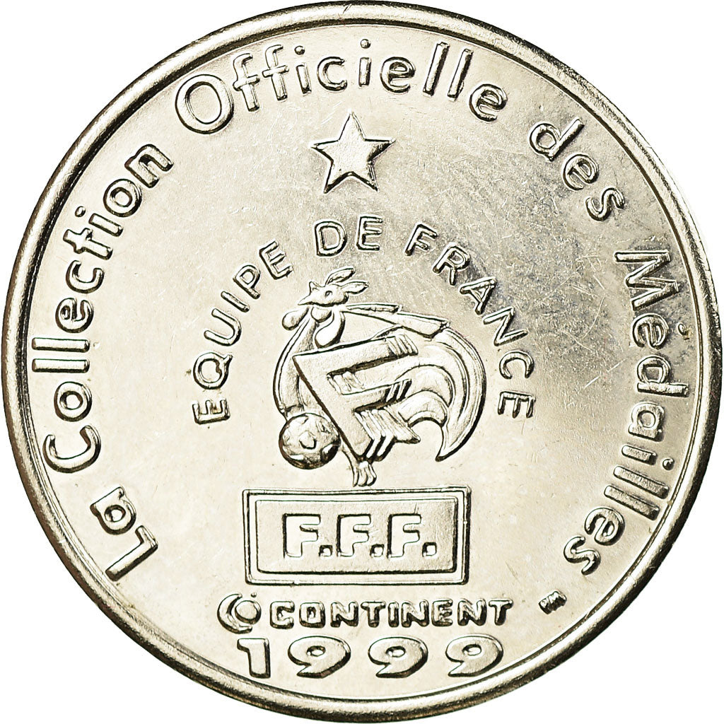 France, Medal, Equipe de France de Football, Trézéguet, Attaquant, 1999