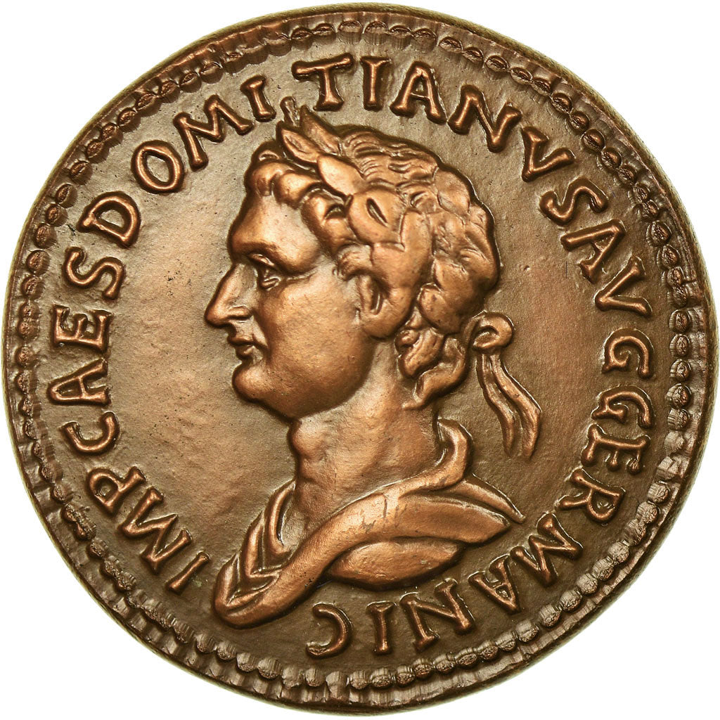 Francia, medalla, Reproduction Monnaie Antique,  Domitien, FDC, Bronce
