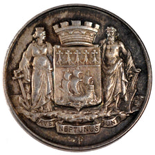 France, Savings Bank, Token, AU(55-58), Silver, Jacqmin #53, 15.58