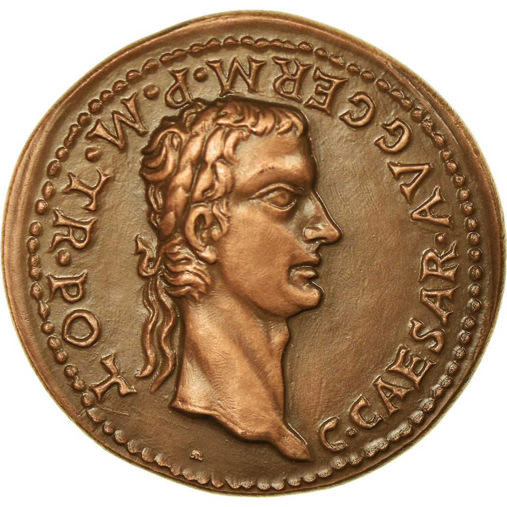 France, Medal, Reproduction Monnaie Antique,  Agrippine, MS(64), Copper