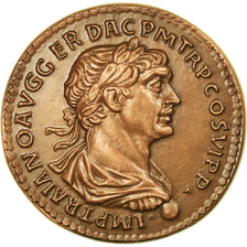 Francia, medaglia, Reproduction Monnaie Antique, Trajan, SPL+, Rame