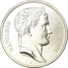 France, Medal, Le sacre de Napoléon Ier par Pie VII, MS(65-70), Silver
