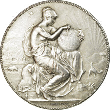 France, Medal, Touring Club de France, Dubois.A, MS(60-62), Silvered bronze