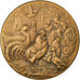 France, Medal, Exposition Nationale d'Aviculture, 1937, AU(55-58), Bronze